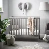 OBaby Bantam Space Saver Cot - Taupe Grey