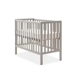 OBaby Bantam Space Saver Cot - Warm Grey