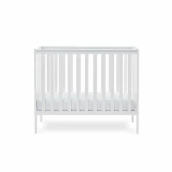 OBaby Bantam Space Saver Cot - White