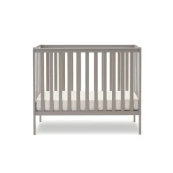 OBaby Bantam Space Saver Cot - Warm Grey