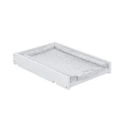 OBaby Bantam Space Saver Cot - White