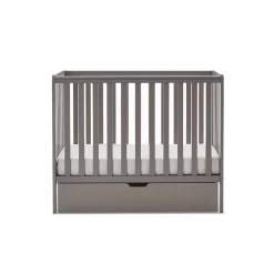 OBaby Bantam Space Saver Cot - Taupe Grey