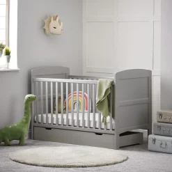 Obaby Grace Cot Bed - Warm Grey