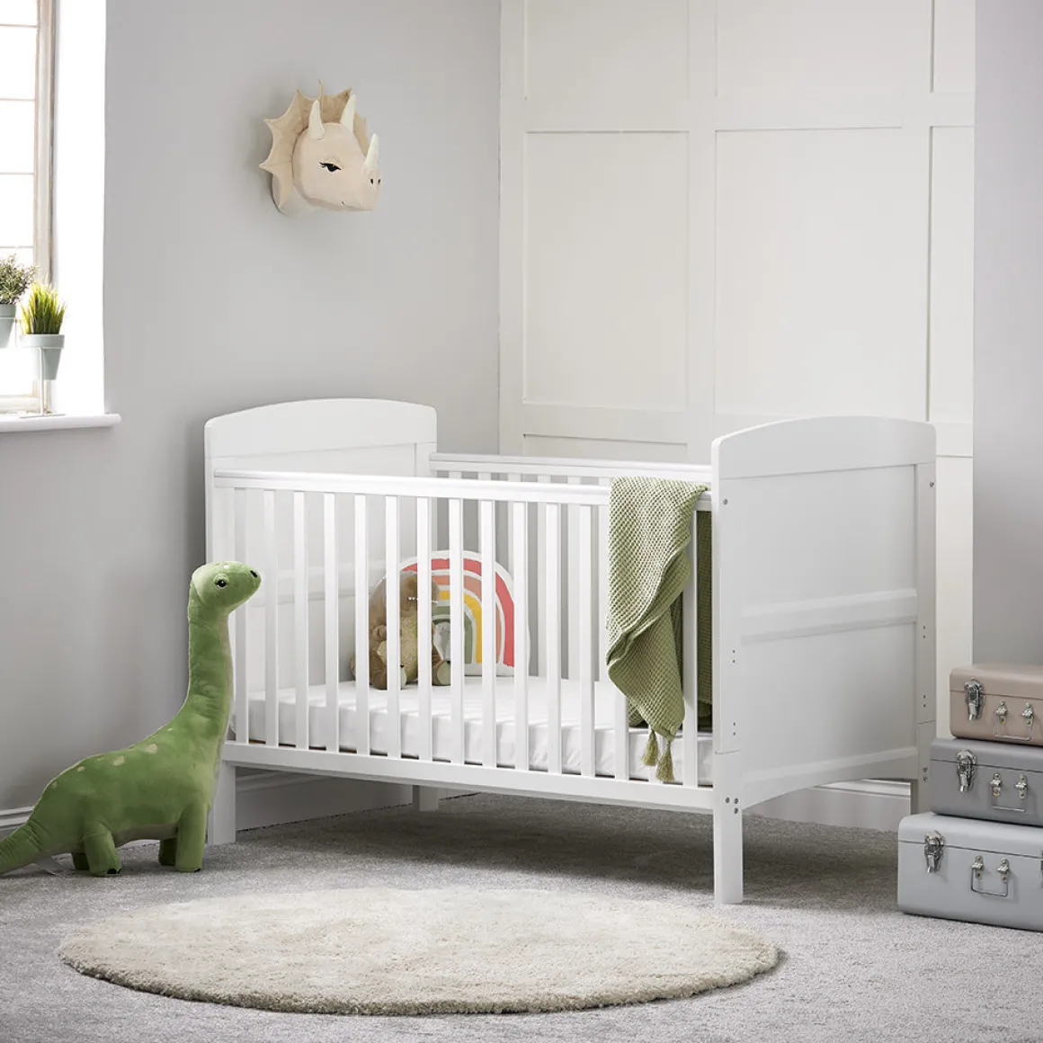 Obaby Grace Cot Bed - White