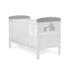 Obaby Grace Inspire Cot Bed – Me & Mini Me Elephant Grey