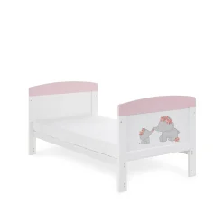 Obaby Grace Inspire Cot Bed – Me & Mini Me Elephant Pink