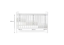 Obaby Grace Inspire Cot Bed – Rainbow Multicolours