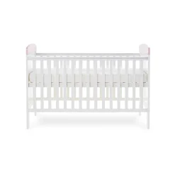 Obaby Grace Inspire Cot Bed – Me & Mini Me Elephant Pink