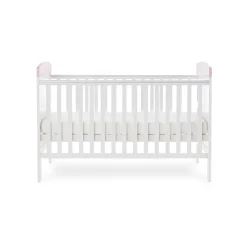 Obaby Grace Inspire Cot Bed – Me & Mini Me Elephant Pink