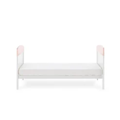 Obaby Grace Inspire Cot Bed – Watercolour Rabbit Pink