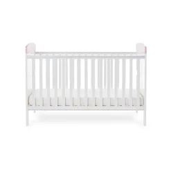 Obaby Grace Inspire Cot Bed – Me & Mini Me Elephant Pink