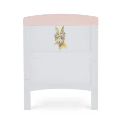 Obaby Grace Inspire Cot Bed – Watercolour Rabbit Pink