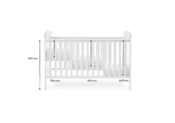Obaby Grace Inspire Cot Bed – Guess How Much I Love You Pink