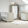 Obaby Nika 3 Piece Room Set - GREY WASH & WHITE