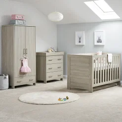 Obaby Nika 3 Piece Room Set - GREY WASH
