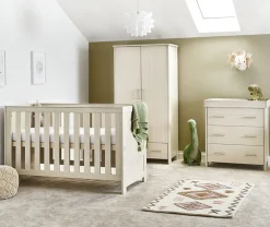 Obaby Nika 3 Piece Room Set - OATMEAL