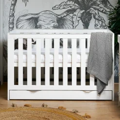 Obaby Nika 2 Piece Room Set & Underdrawer - WHITE WASH