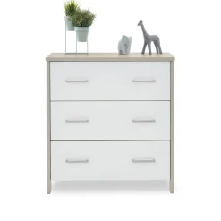Obaby Nika 2 Piece Room Set - GREY WASH & WHITE