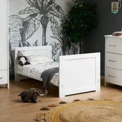 Obaby Nika Cot Bed  - WHITE WASH