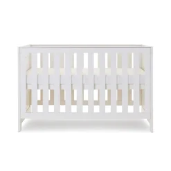Obaby Nika Cot Bed  - WHITE WASH