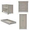 Obaby Nika Mini 3 Piece Room Set & Underdrawer - GREY WASH