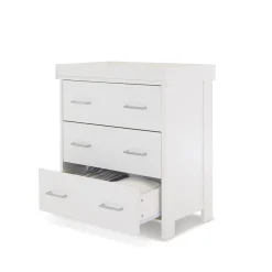 Obaby Nika Mini 2 Piece Room Set & Underdrawer - White Wash