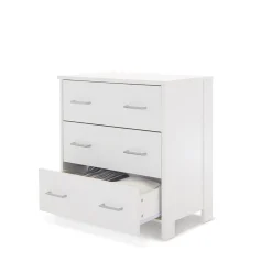 Obaby Nika Mini 3 Piece Room Set - White Wash