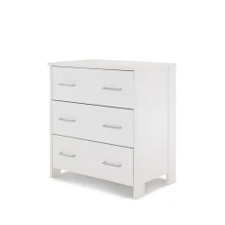 Obaby Nika Mini 2 Piece Room Set & Underdrawer - White Wash