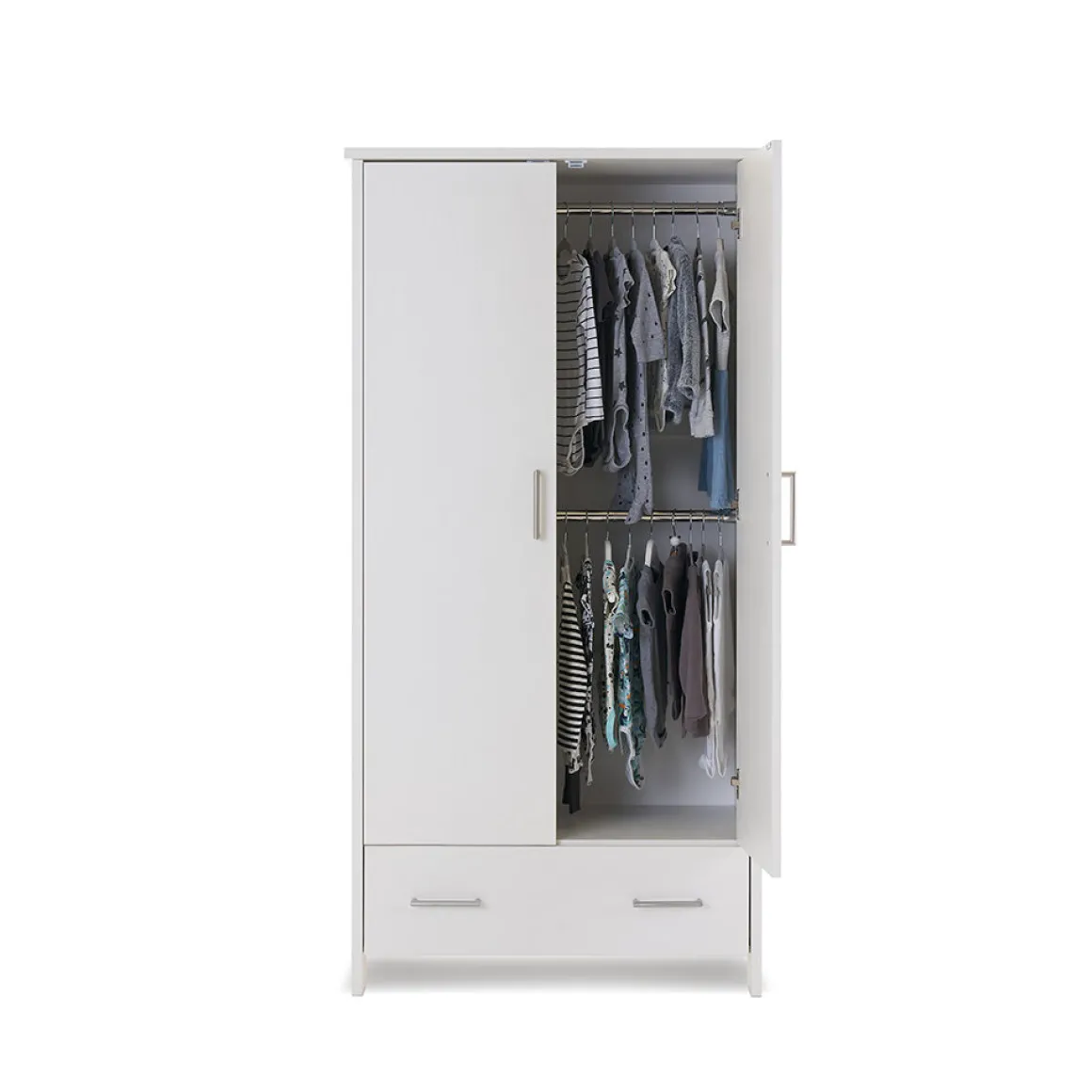 Obaby Nika Mini 3 Piece Room Set - White Wash
