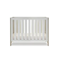 Obaby Nika Mini 2 Piece Room Set & Underdrawer - GREY WASH & WHITE