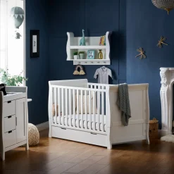 Obaby Stamford Classic 2 Piece Room Set - WHITE