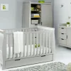 Obaby Stamford Classic 3 Piece Room Set - WARM GREY
