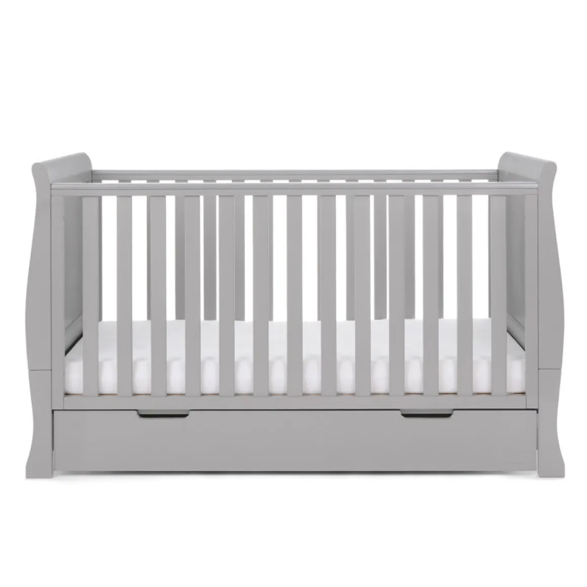 Obaby Stamford Classic Cot Bed - WARM GREY