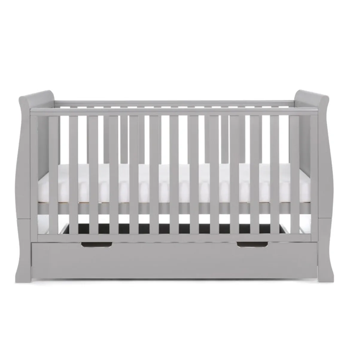 Obaby Stamford Classic Cot Bed - WARM GREY
