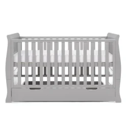 Obaby Stamford Classic Cot Bed - WARM GREY