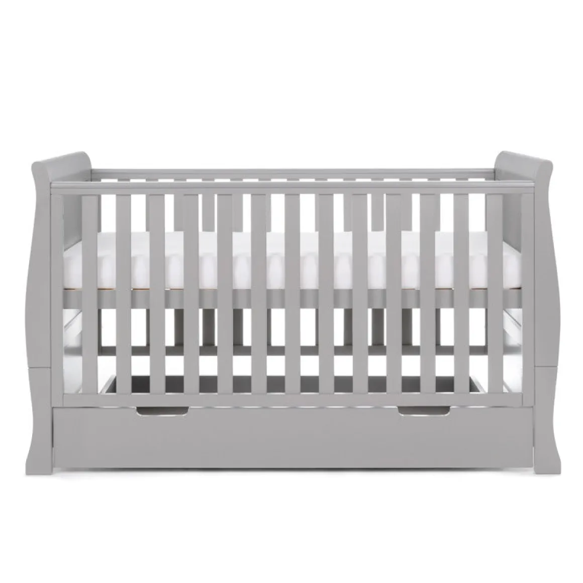 Obaby Stamford Classic Cot Bed - WARM GREY