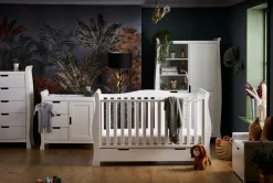 Obaby Stamford Luxe 5 Piece Room Set - White