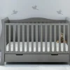 Obaby Stamford Luxe 4 Piece Room Set - TAUPE GREY