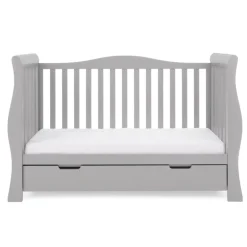 Obaby Stamford Luxe 3 Piece Room Set - WARM GREY
