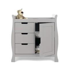 Obaby Stamford Luxe 2 Piece Room Set - WARM GREY