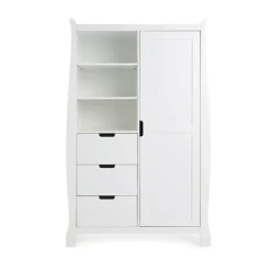 Obaby Stamford Luxe 3 Piece Room Set - White
