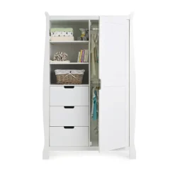 Obaby Stamford Luxe 3 Piece Room Set - White