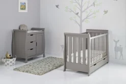 Obaby Stamford Mini 2 Piece Room Set - TAUPE GREY