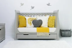 Obaby Stamford Mini Cot Bed - WARM GREY