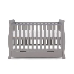 Obaby Stamford Mini Cot Bed - TAUPE GREY