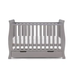Obaby Stamford Mini Cot Bed - TAUPE GREY