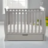 Obaby Stamford Space Saver Cot - WARM GREY