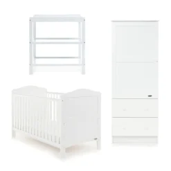 Obaby Whitby 3 Piece Room Set - White