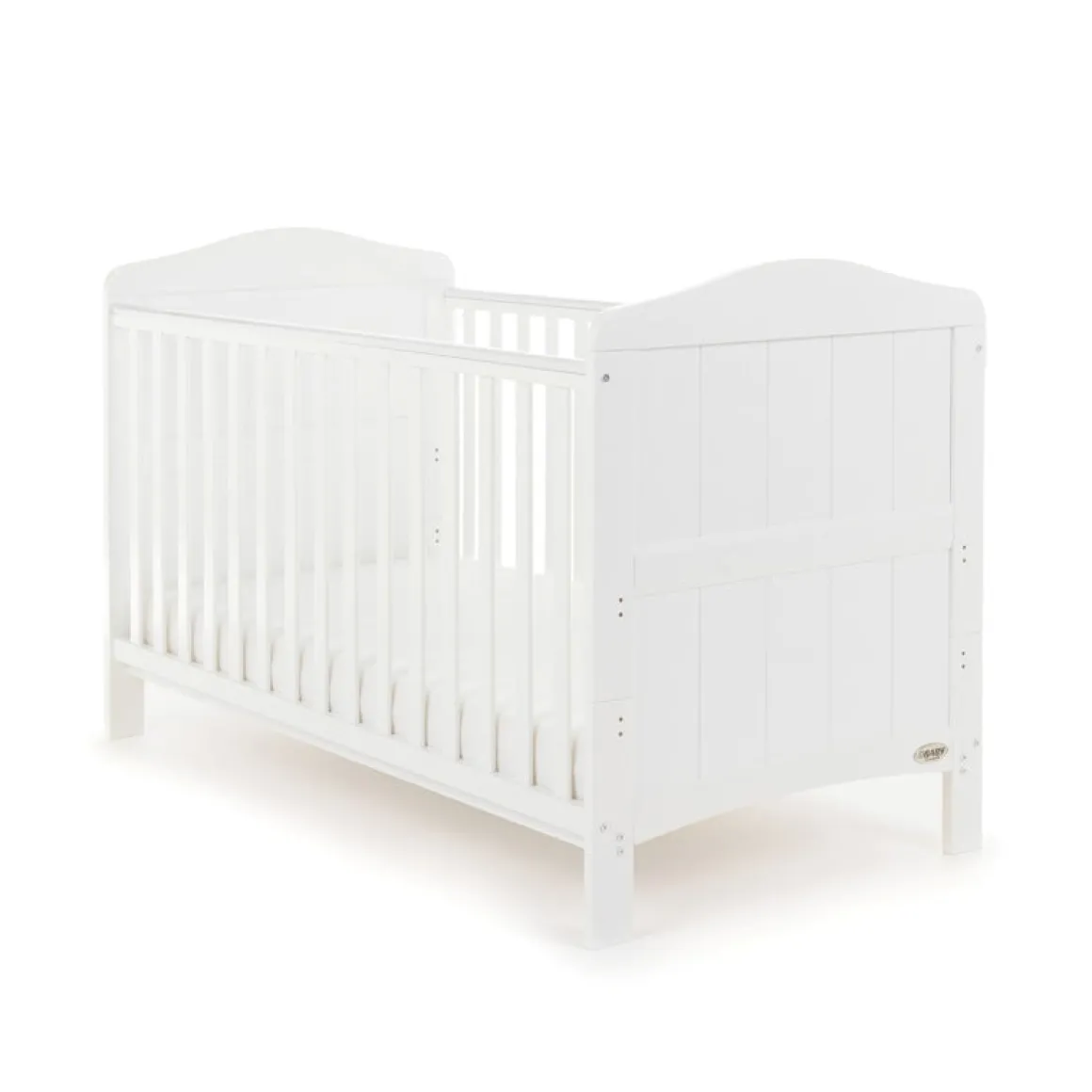 Obaby Whitby Cot Bed - White