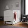 Obaby Whitby Cot Bed with underdrawer - White